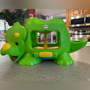 Fisher-Price Double Poppin' Dino with Silly Sounds & Music